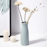 Vase en plastique nordique Simple pour décoration de salon_15