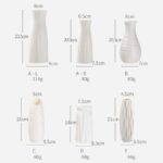 Vase en plastique nordique Simple pour décoration de salon_7