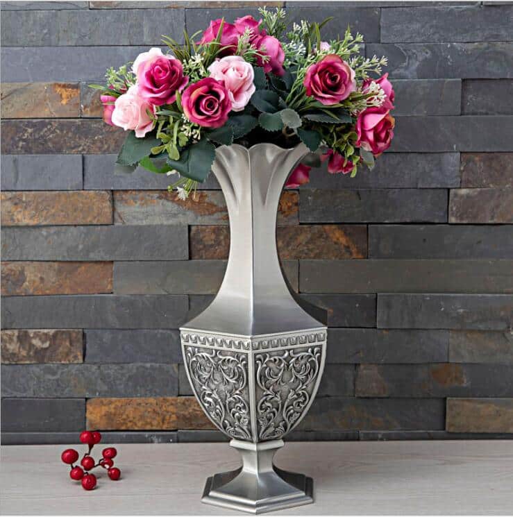 Vase grec élégant style moderne pour fleurs artificielles_2
