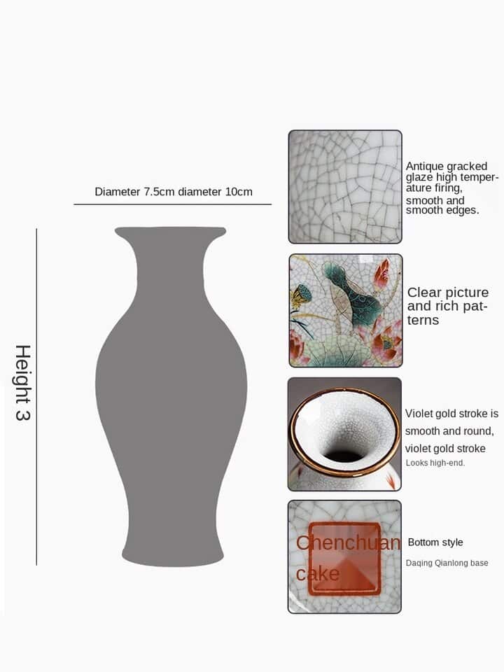 Vase japonais au design simple pour la décoration du salon_11