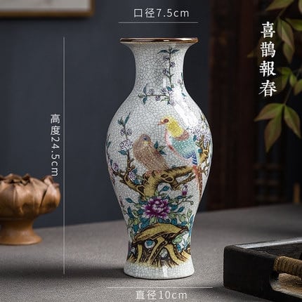 Vase japonais au design simple pour la décoration du salon_15