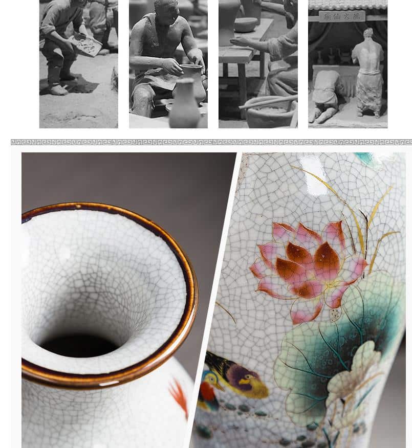Vase japonais au design simple pour la décoration du salon_2