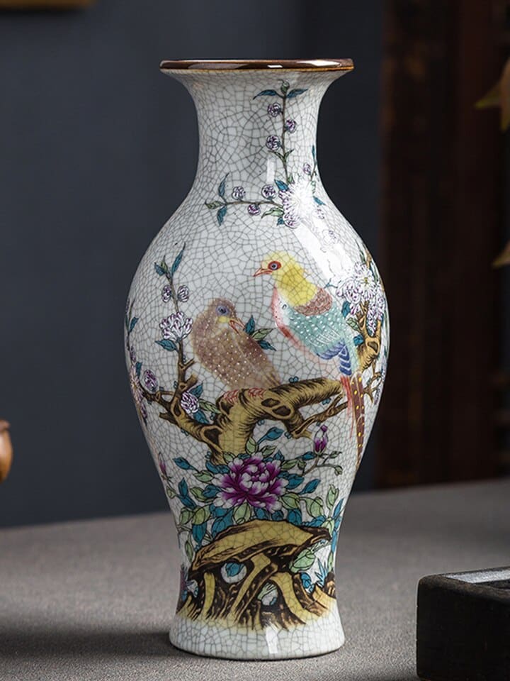 Vase japonais au design simple pour la décoration du salon_7