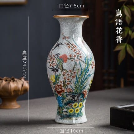 Vase japonais au design simple pour la décoration du salon Style A