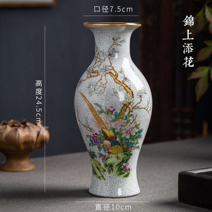 Vase japonais au design simple pour la décoration du salon Style D