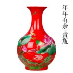 Vase japonais de couleur bleu en porcelaine_16