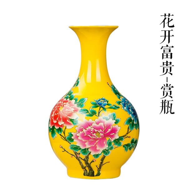 Vase japonais de couleur bleu en porcelaine_4