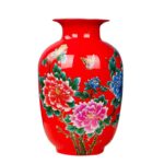 Vase japonais de couleur bleu en porcelaine_5