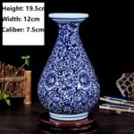 Vase japonais en céramique de couleur vert nouvelle collection_22
