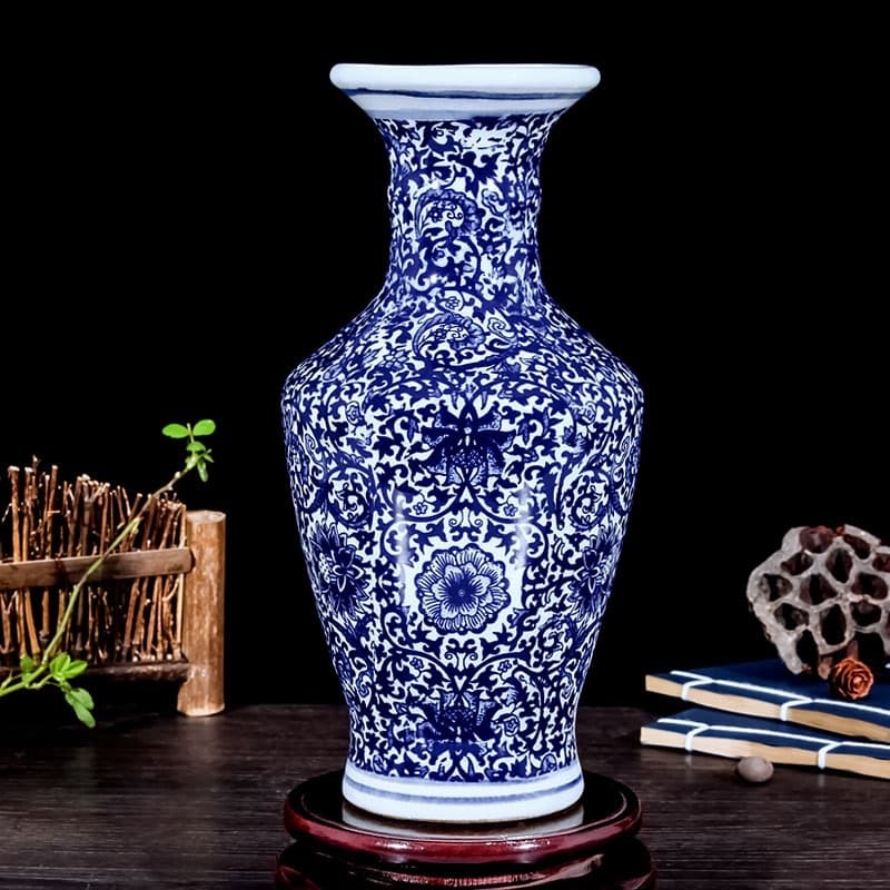 Vase japonais en céramique de couleur vert nouvelle collection_3