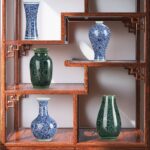 Vase japonais en céramique de couleur vert nouvelle collection_8