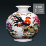 Vase japonais en forme de pomme en porcelaine à la mode_13