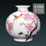Vase japonais en forme de pomme en porcelaine à la mode_14