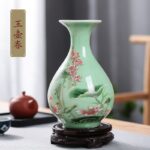 Vase japonais pour fleur artificielle a surfacé lisse IMAGE VARIATION_11