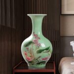Vase japonais pour fleur artificielle a surfacé lisse IMAGE VARIATION_12