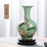 Vase japonais pour fleur artificielle a surfacé lisse IMAGE VARIATION_5