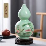 Vase japonais pour fleur artificielle a surfacé lisse IMAGE VARIATION_6