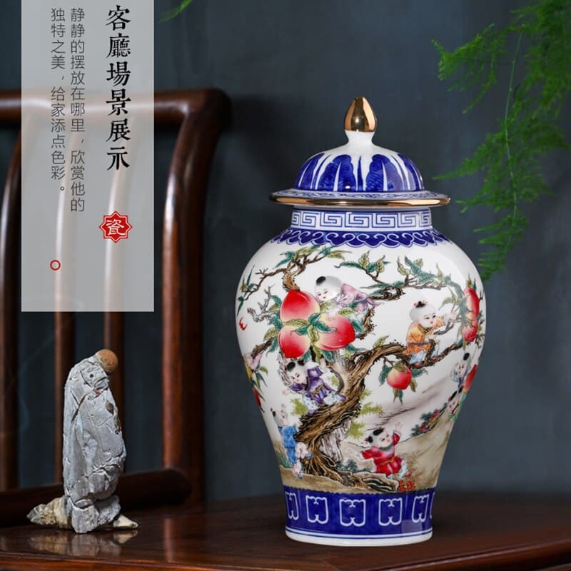 Vase japonais style moderne décoration d'intérieur_10