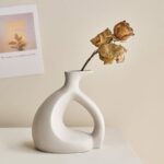 Vase moderne à fleurs séchées en céramique_13