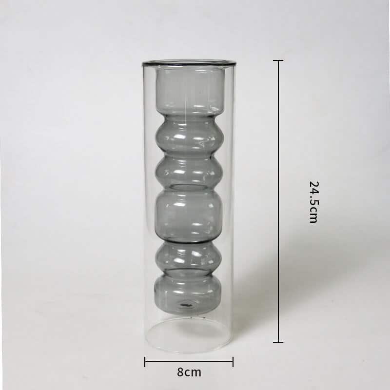 Vase moderne en verre pour décoration d'intérieur_4