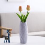 Vase nordique à fleurs moderne en plastique_26