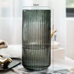 Vase pour décoration de table en verre Transparent motif arbre_10