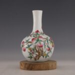 Vase traditionnelle chinois motif fait à la main_7