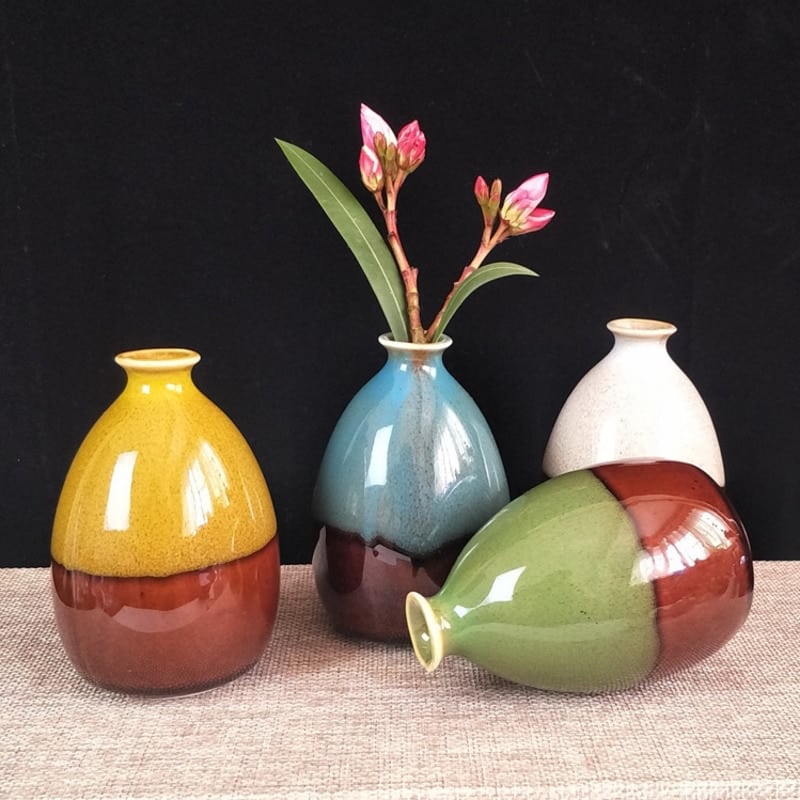 Vases à design décoratif en céramique pour la maison_1