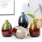 Vases à design décoratif en céramique pour la maison_9