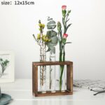 Vases à plantes hydroponiques en bois pour décoration maison_57