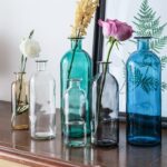 Vases en verre multicolore Classique avec bouchon liège_20