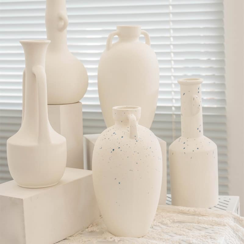 Vases grec décoratifs nordiques modernes en céramique_4