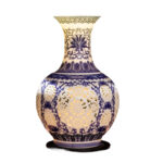 Vase chinois chic ajouré pour une décoration classique de la maison_5